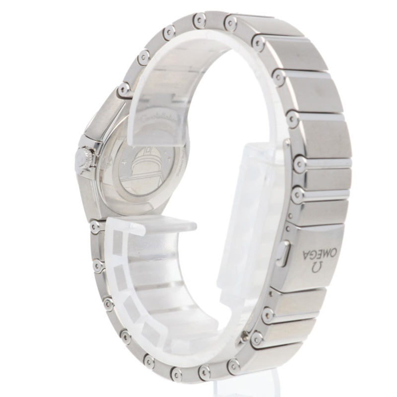 歐米茄星座系列腕錶,不鏽鋼材質,型號13110256002001,石英機芯,93397XXX,女士款,OMEGA-4