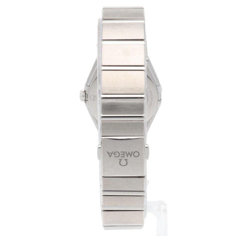 歐米茄星座系列腕錶,不鏽鋼材質,型號13110256002001,石英機芯,93397XXX,女士款,OMEGA-5