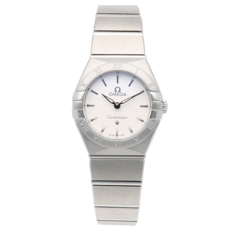 歐米茄星座系列腕錶,不鏽鋼材質,型號13110256002001,石英機芯,93397XXX,女士款,OMEGA-7