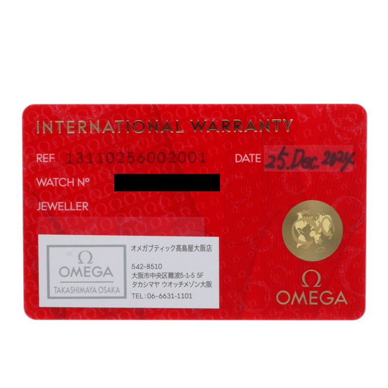 歐米茄星座系列腕錶,不鏽鋼材質,型號13110256002001,石英機芯,93397XXX,女士款,OMEGA-9