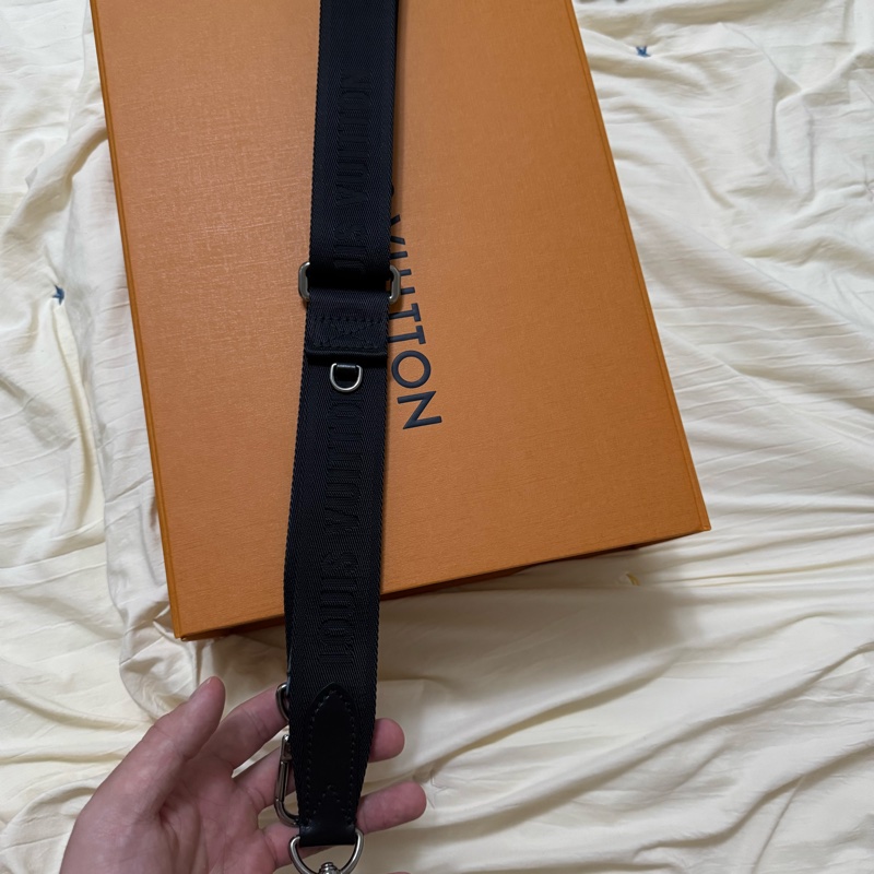 Louis Vuitton Keepall 25 黑灰老花帆布包-14