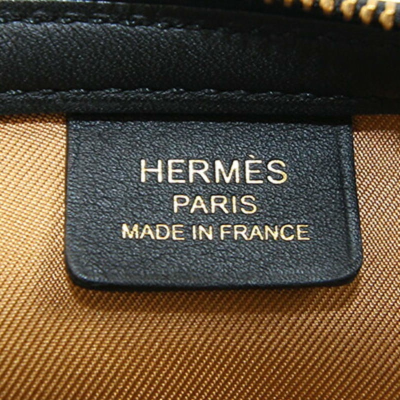 愛馬仕 Sursoy To Go H085196 藍色海軍藍 Craie 黑色真絲 Veau Swift 斜背包 Carre en Boucles 女士 HERMES-4