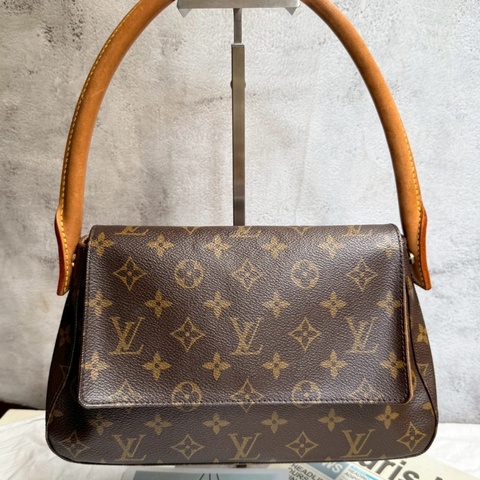 【中古美包】LV 路易威登 Looping 翻蓋手提/腋下包