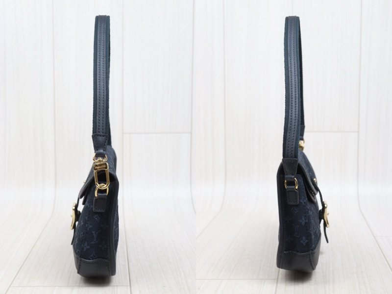 LV 單寧牛仔腋下包-5