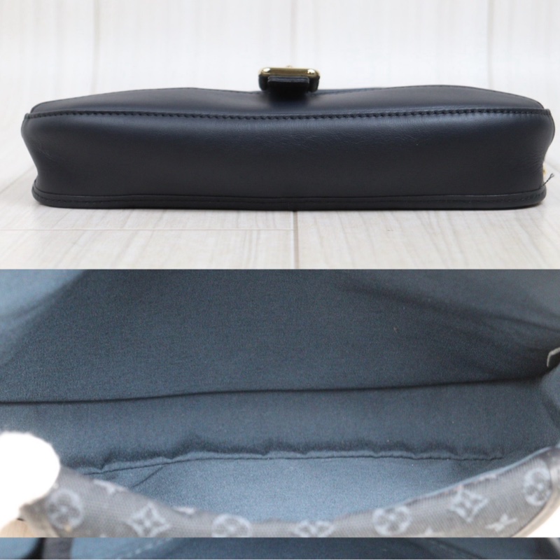 LV 單寧牛仔腋下包-12