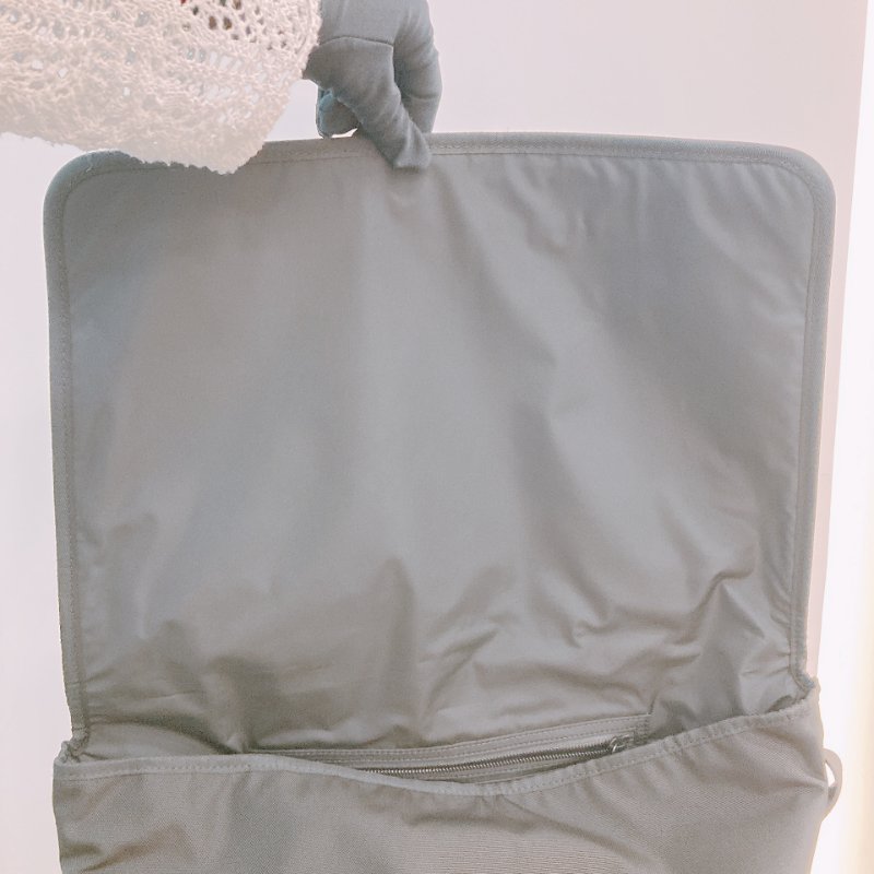 MS0627 Kenzo 凱卓 高田賢三 大號 郵差包 尼龍帆布 全黑 黑扣 48H Messenger Bag Large Nylon So Black x PHW-14