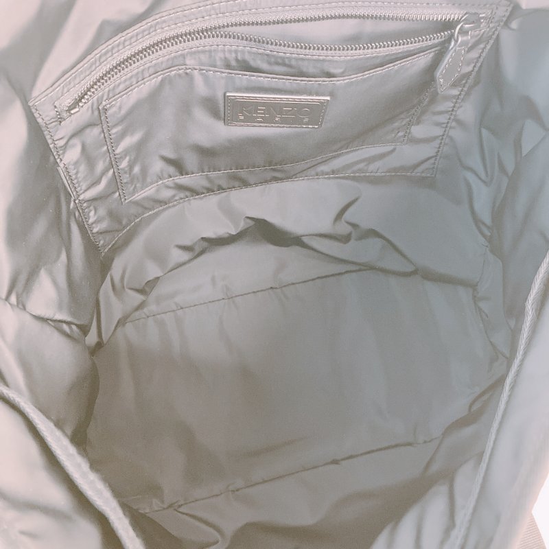 MS0627 Kenzo 凱卓 高田賢三 大號 郵差包 尼龍帆布 全黑 黑扣 48H Messenger Bag Large Nylon So Black x PHW-16