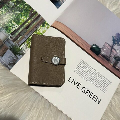 全新 愛馬仕 銀包DOGON SMALL 18