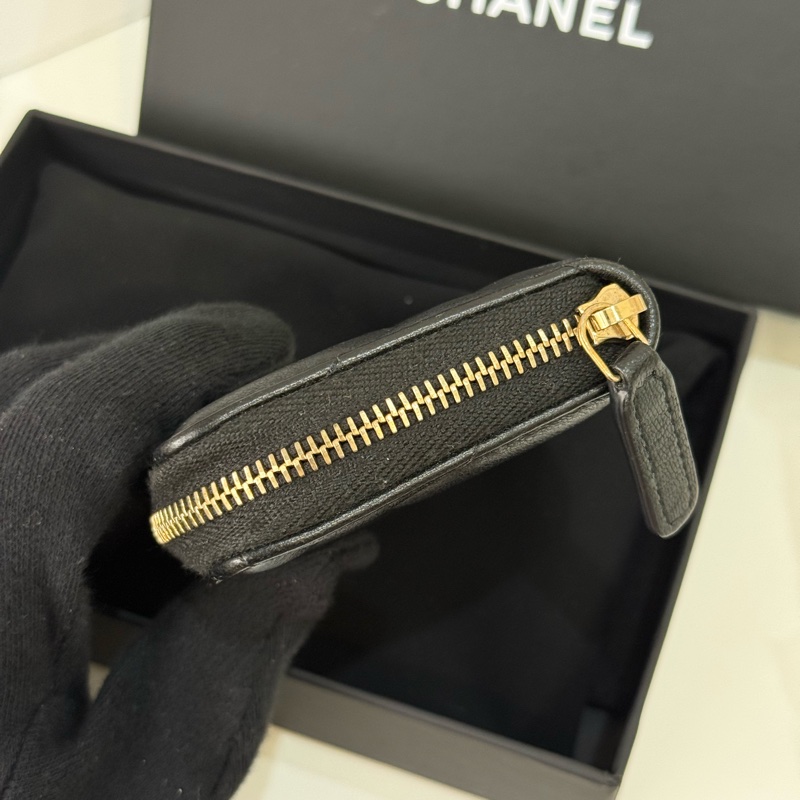 Chanel 19零錢包 黑色 ✨最新晶片款-2