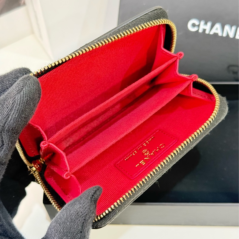 Chanel 19零錢包 黑色 ✨最新晶片款-8