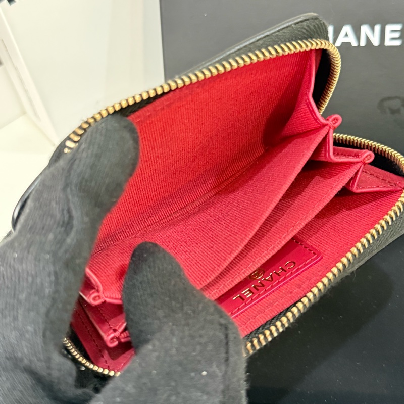 Chanel 19零錢包 黑色 ✨最新晶片款-10