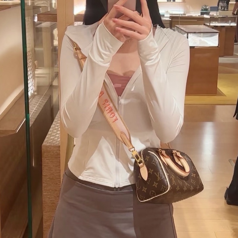 莉亞精品♡ LV M46594 Speedy20 粉背袋 #二手-1