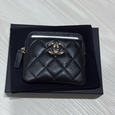 CHANEL 吐司零錢包 特殊釦