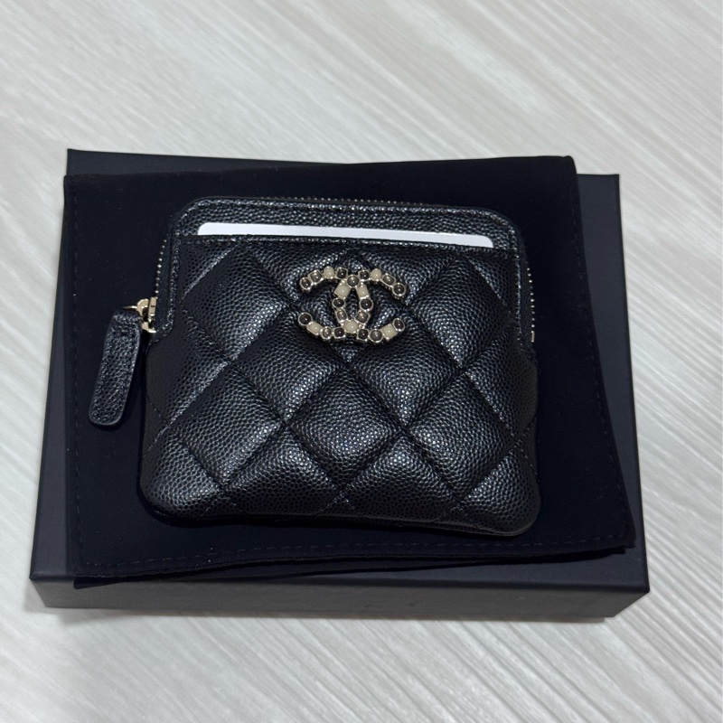 CHANEL 吐司零錢包 特殊釦-0