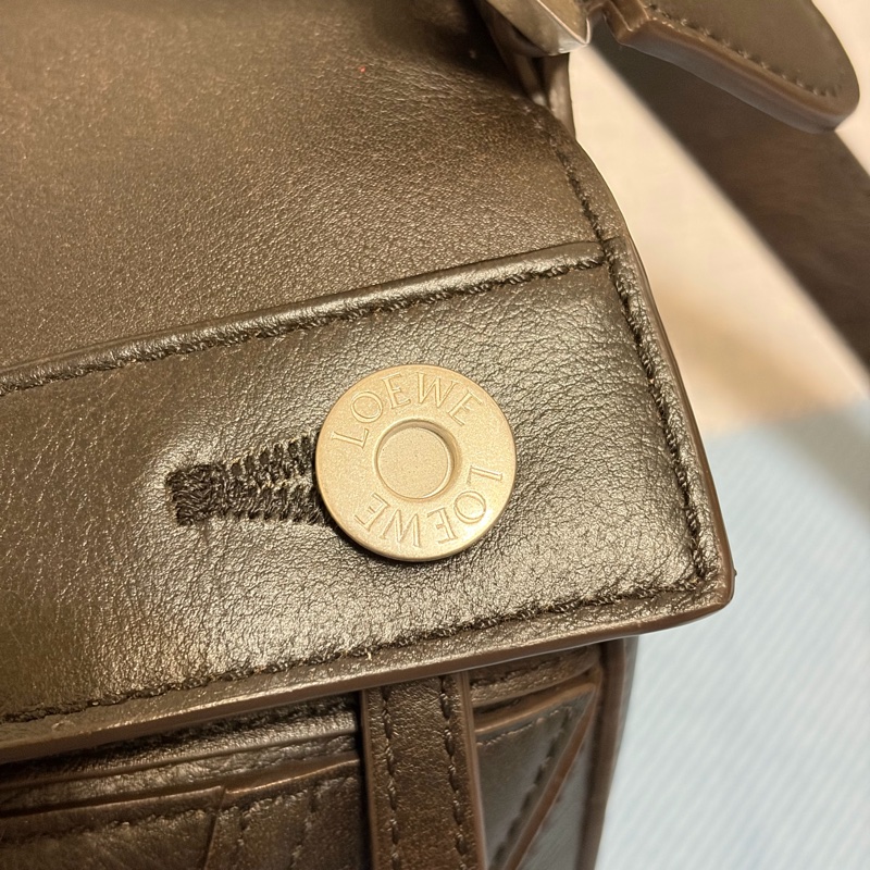 Loewe panta puzzle 小號 （復古刷舊棕）2025新款-15