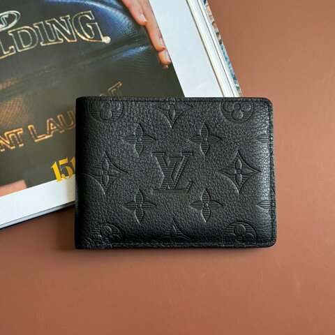 ::Louis Vuitton:: LV M62901 Multiple 壓紋對開短夾 男用 錢包
