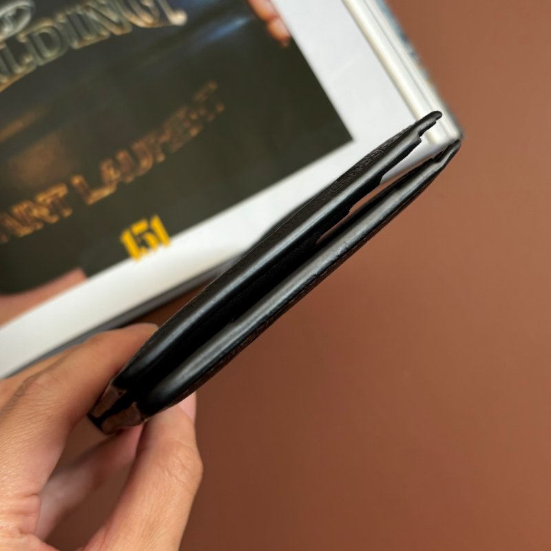 ::Louis Vuitton:: LV M62901 Multiple 壓紋對開短夾 男用 錢包-5