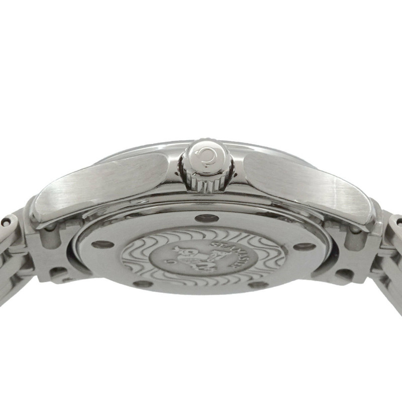 歐米茄海馬系列120 2571 31女錶，日期顯示，銀色，石英錶-4