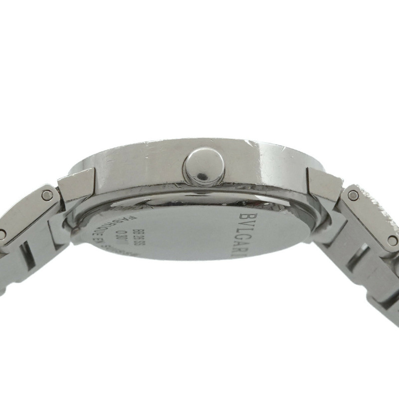 寶格麗 BB26SS 女士腕錶,日期顯示,白色石英錶-5