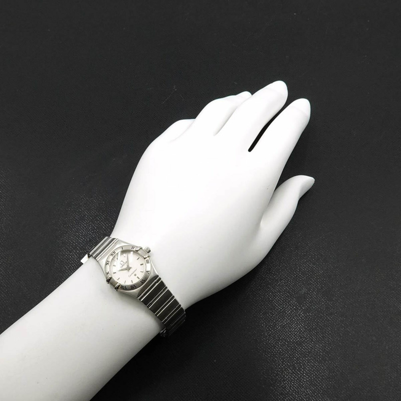 歐米茄星座系列迷你1562 30女錶,銀色,石英錶-2