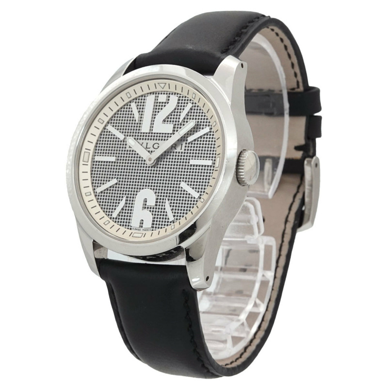 寶格麗 (Bulgari) Solotempo ST37S 男士腕錶 黑色石英錶-1