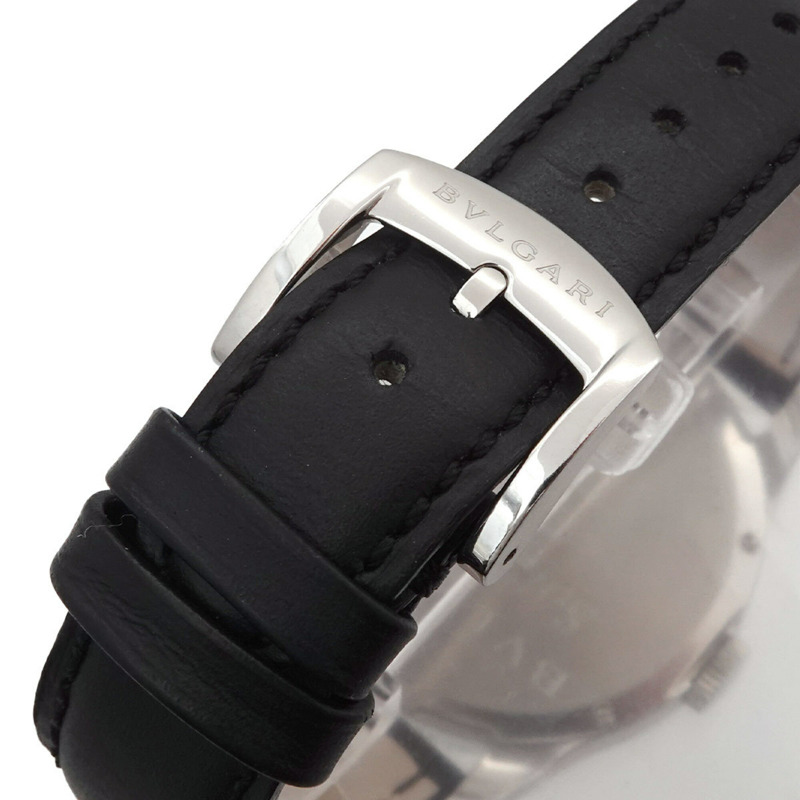 寶格麗 (Bulgari) Solotempo ST37S 男士腕錶 黑色石英錶-5
