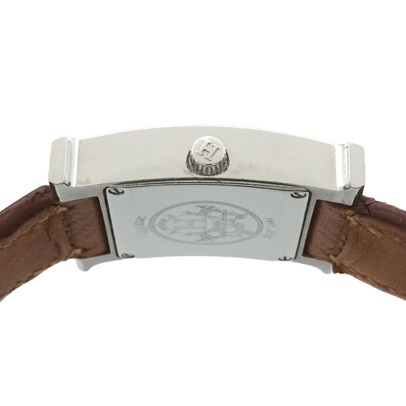 愛馬仕 H-Watch HH1 210 女士腕錶 銀色石英錶 H-5