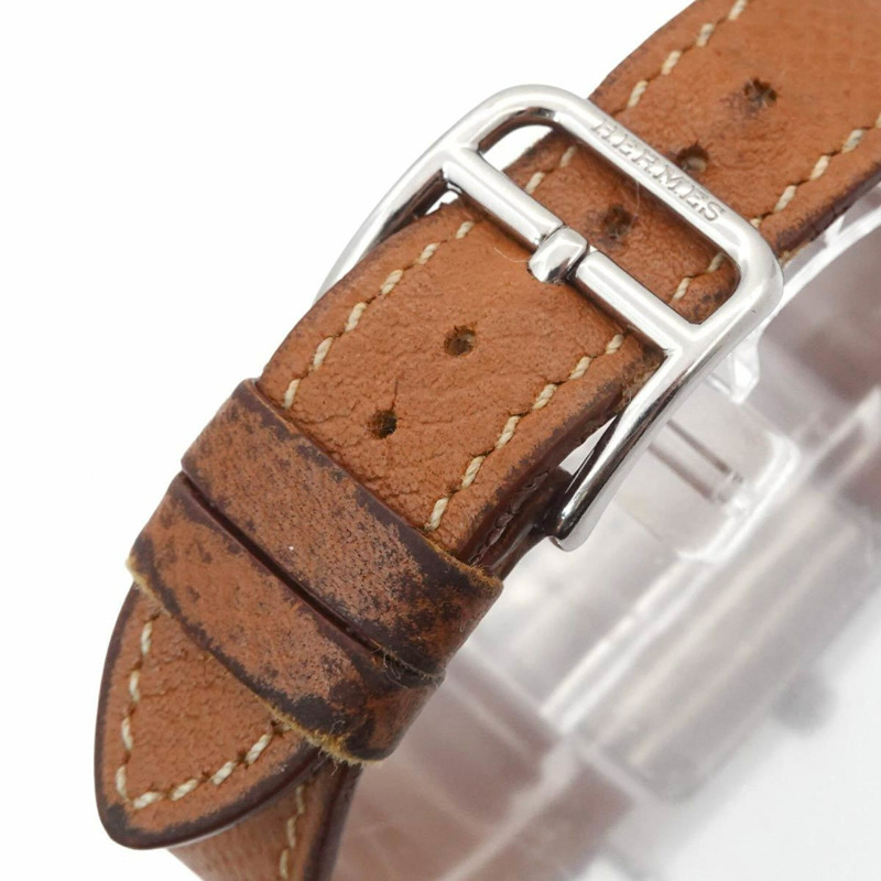 愛馬仕 H-Watch HH1 210 女士腕錶 銀色石英錶 H-7