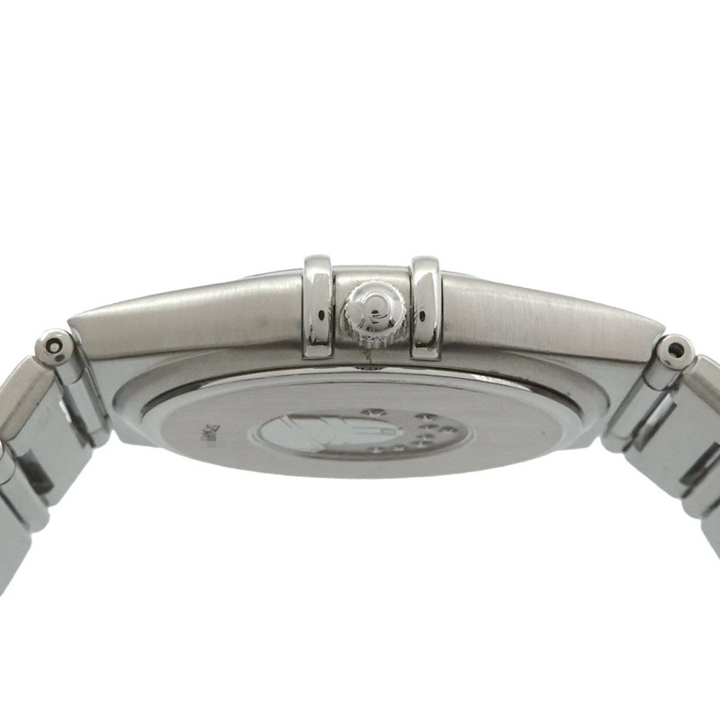 歐米茄星座系列 1512 30 男士腕錶,日期顯示,銀色,石英錶-4