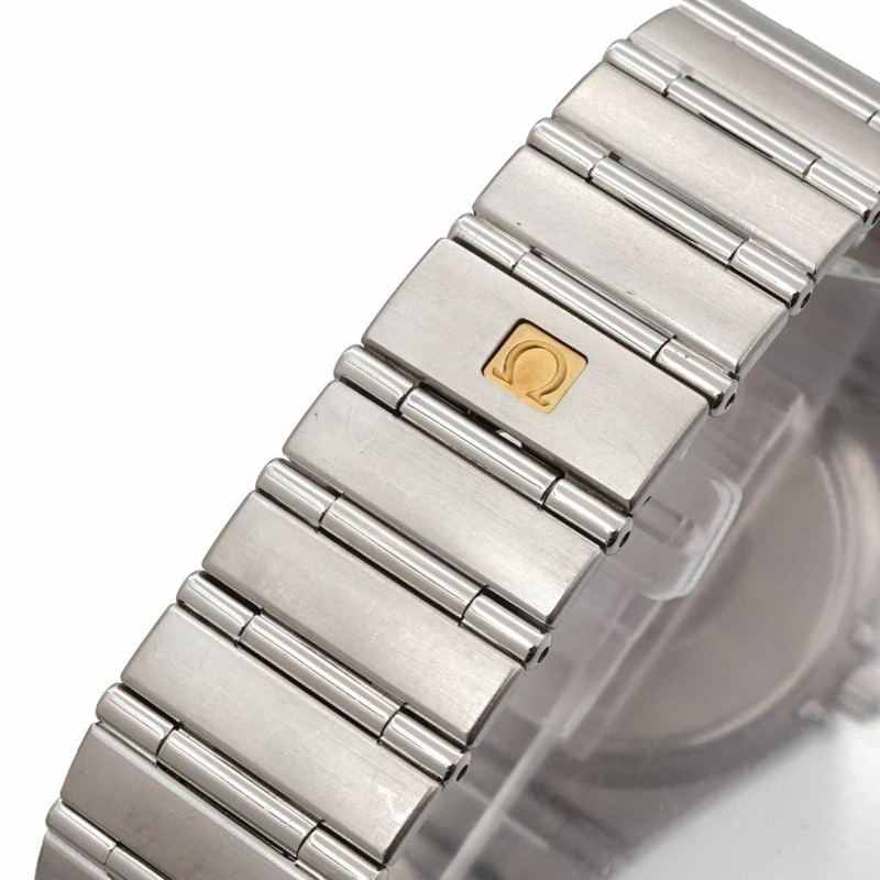 歐米茄星座系列 1512 30 男士腕錶,日期顯示,銀色,石英錶-5