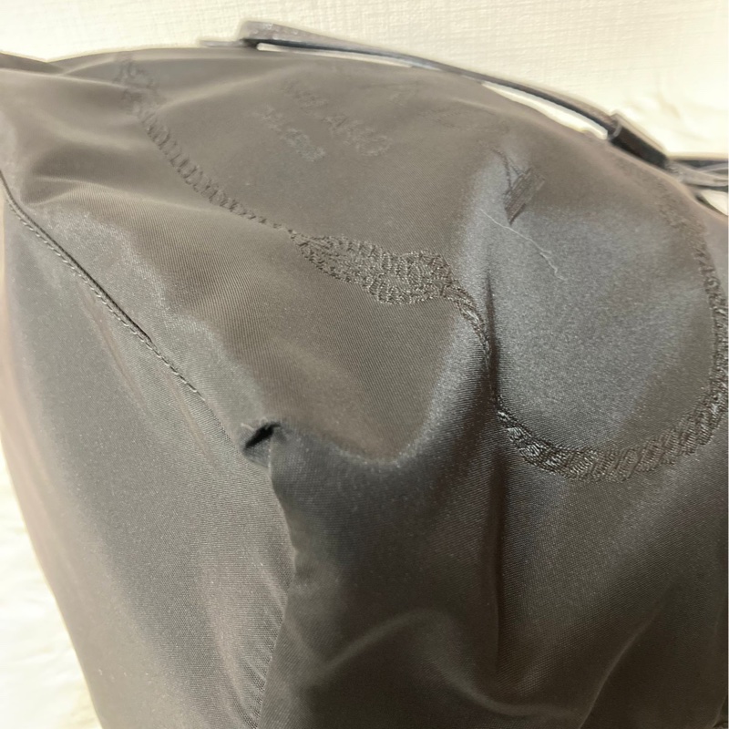 Prada 刺繡花紋手提包(附保卡)-8