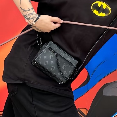 Louis Vuitton路易威登steamer插銷黑花盒子🎩芯片-2