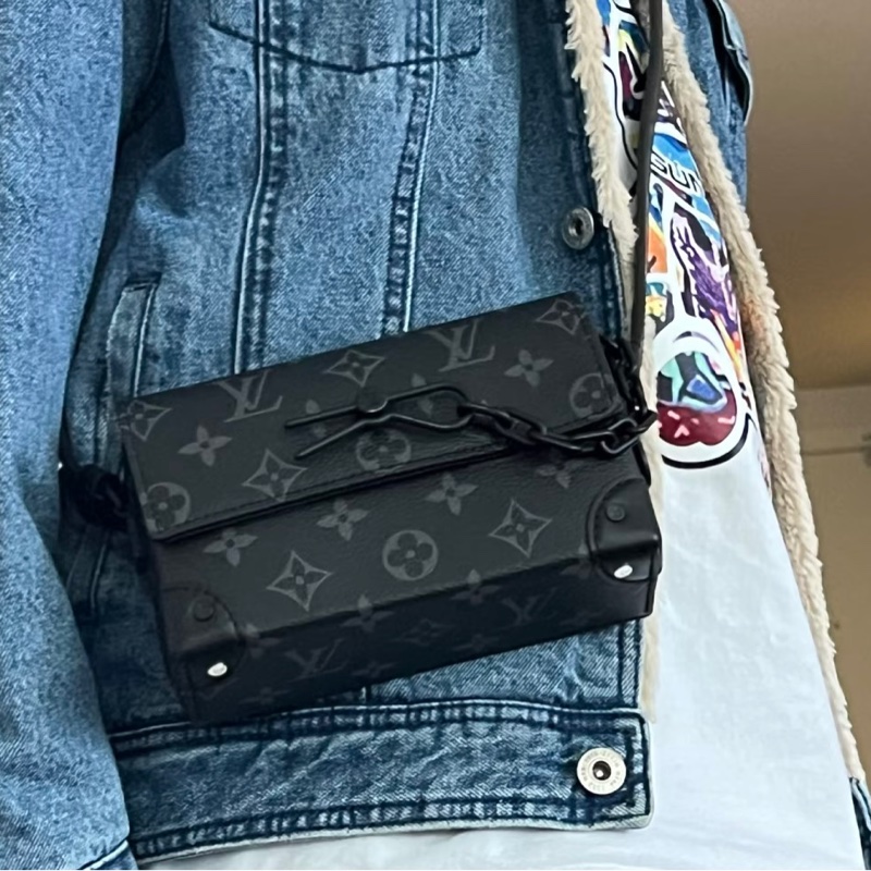 Louis Vuitton路易威登steamer插銷黑花盒子🎩芯片-4