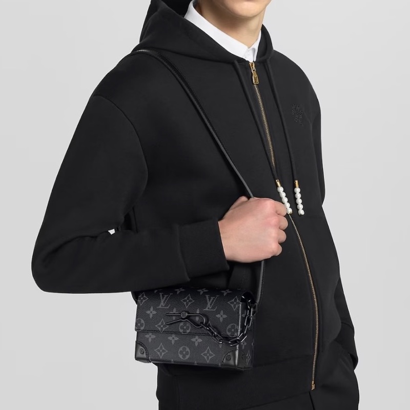 Louis Vuitton路易威登steamer插銷黑花盒子🎩芯片-25