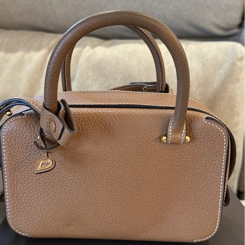 Delvaux Coolbox mini 棕/焦糖色 二手-6