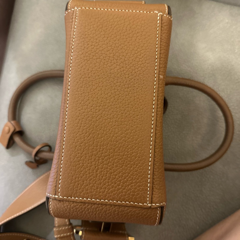 Delvaux Coolbox mini 棕/焦糖色 二手-7