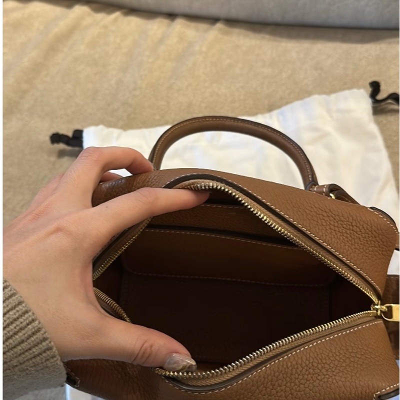 Delvaux Coolbox mini 棕/焦糖色 二手-8