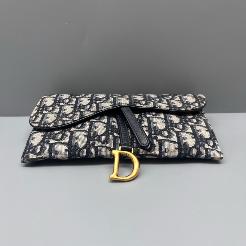 Dior 97新 老花刺繡二合一woc鏈條包 尺寸18*11-2