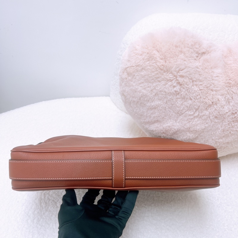 Celine romy 棕色中號肩背包-3