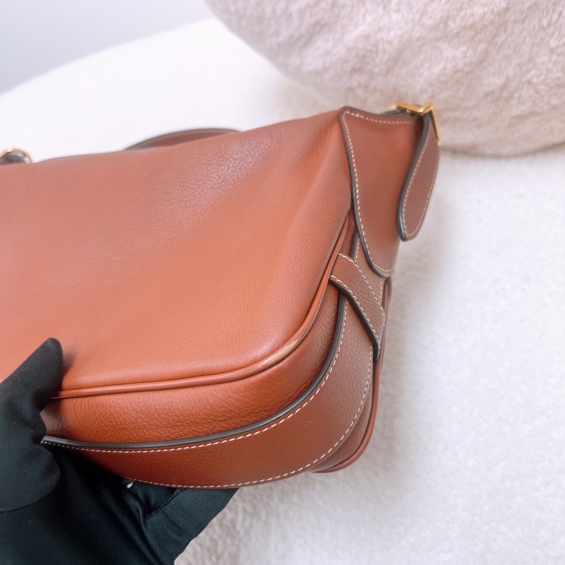 Celine romy 棕色中號肩背包-4