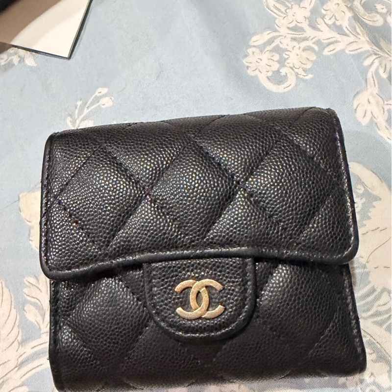 CHANEL錢包 拉鏈款 31開 荔枝牛皮-5