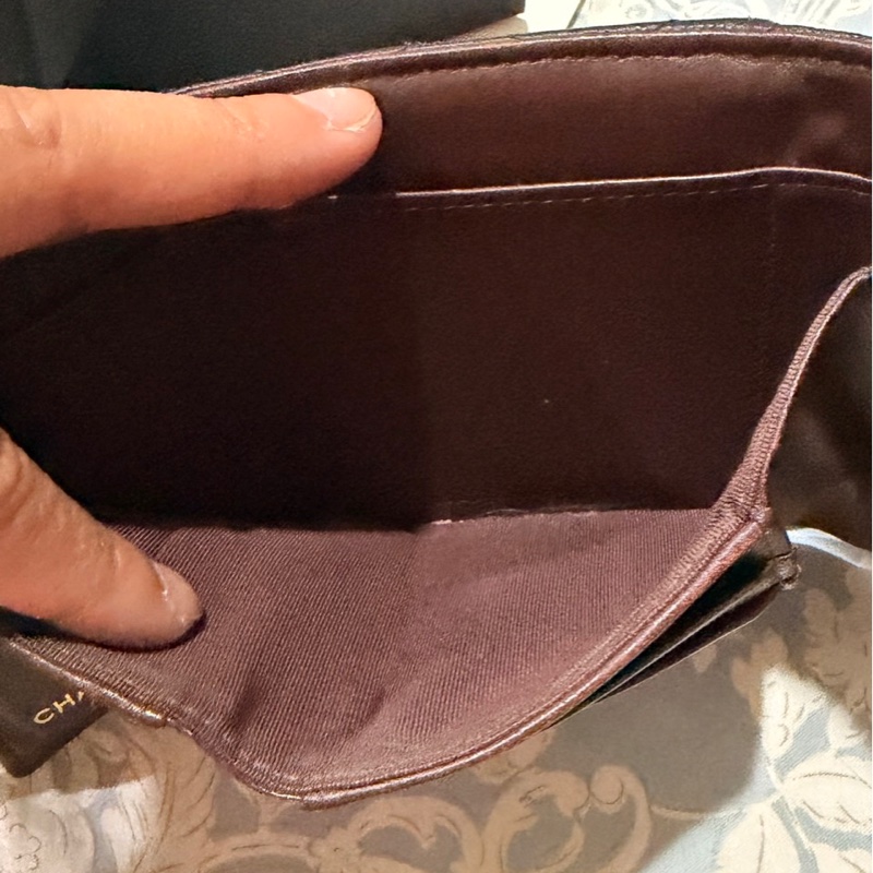 CHANEL錢包 拉鏈款 31開 荔枝牛皮-9