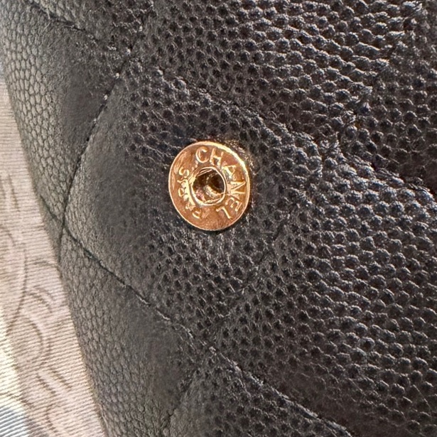 CHANEL錢包 拉鏈款 31開 荔枝牛皮-11