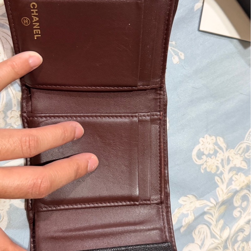 CHANEL錢包 拉鏈款 31開 荔枝牛皮-15