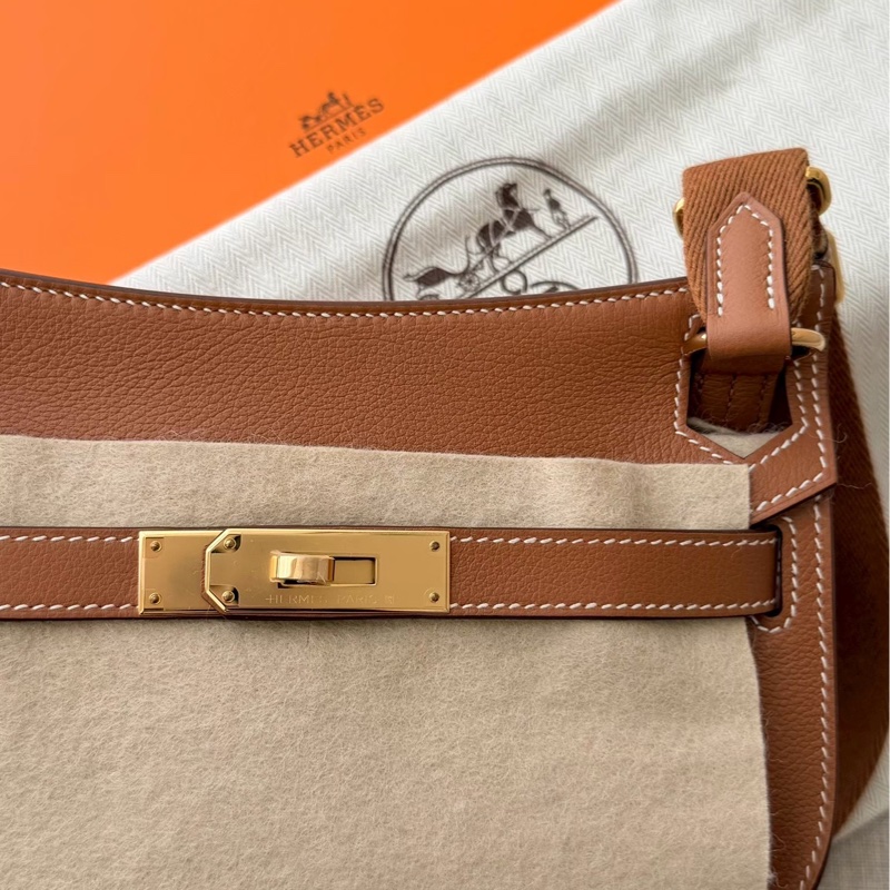 Hermes mini吉普賽金棕金 全新閒置配件齊全帶購證-1