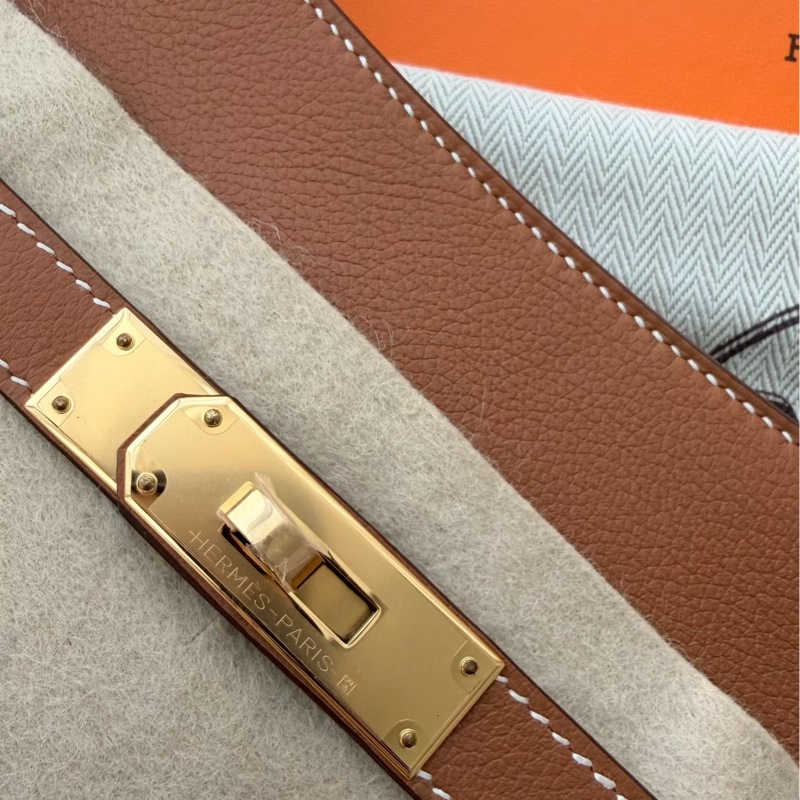 Hermes mini吉普賽金棕金 全新閒置配件齊全帶購證-2