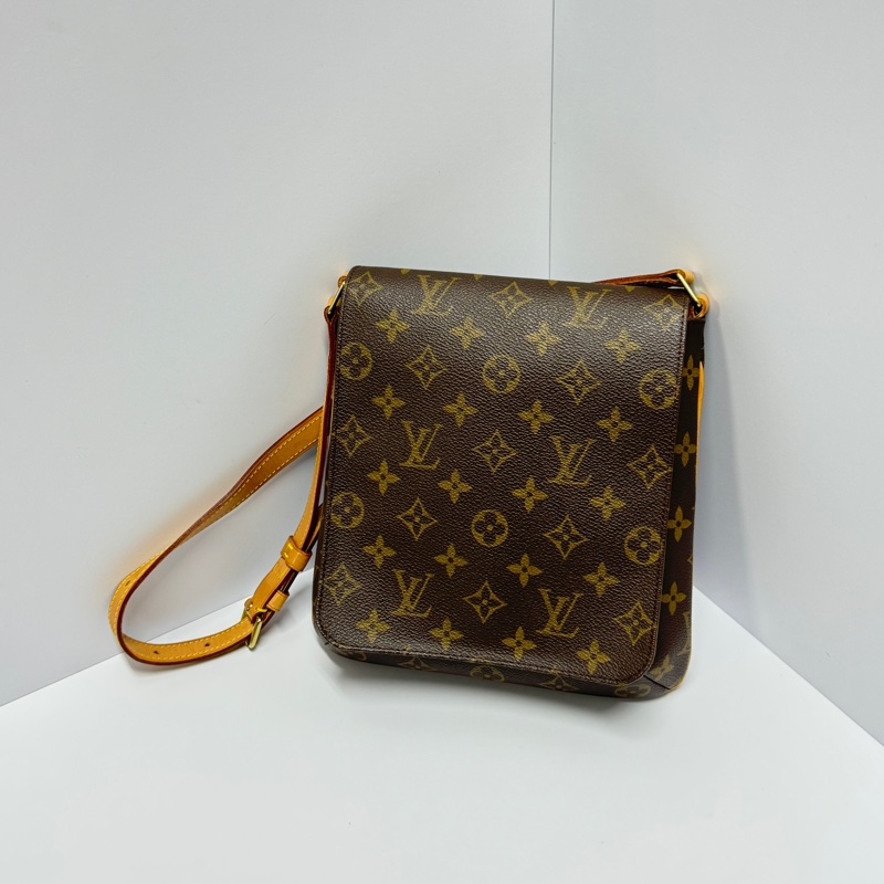 (99新閒置) LV 經典老花 王菲包 肩背斜背包 【專櫃10.3萬】-6