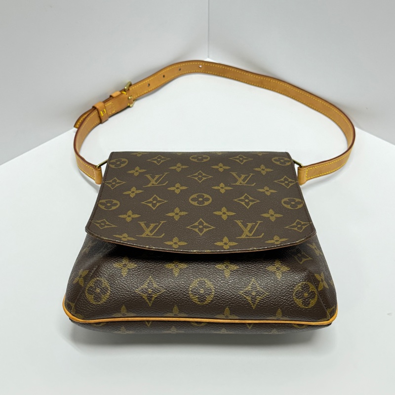 (99新閒置) LV 經典老花 王菲包 肩背斜背包 【專櫃10.3萬】-8