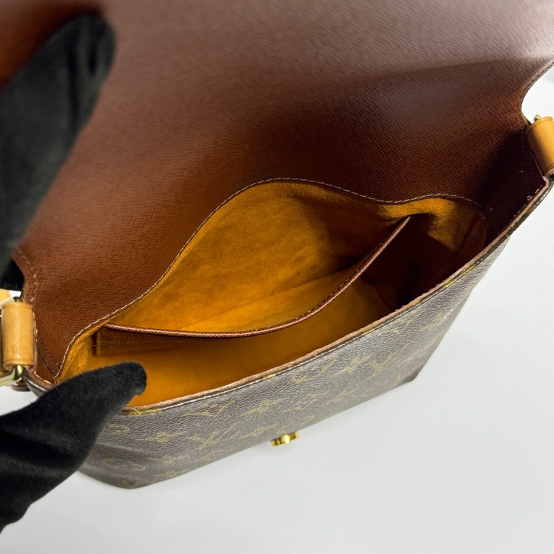(99新閒置) LV 經典老花 王菲包 肩背斜背包 【專櫃10.3萬】-14