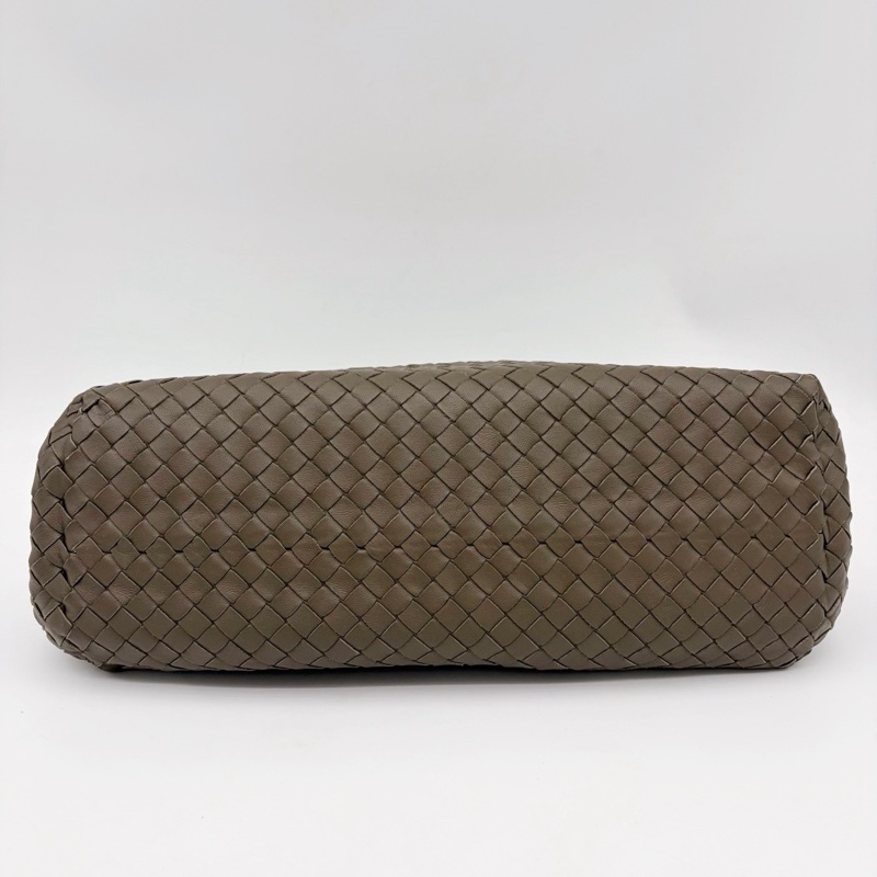 「JL精品代購」bottega veneta BV大象灰編織鏈條單肩托特包-6